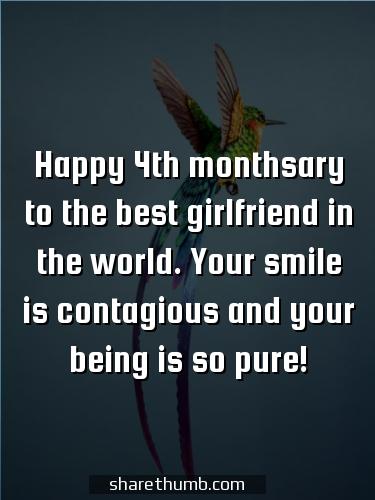 1st monthsary message for girlfriend long distance relationship